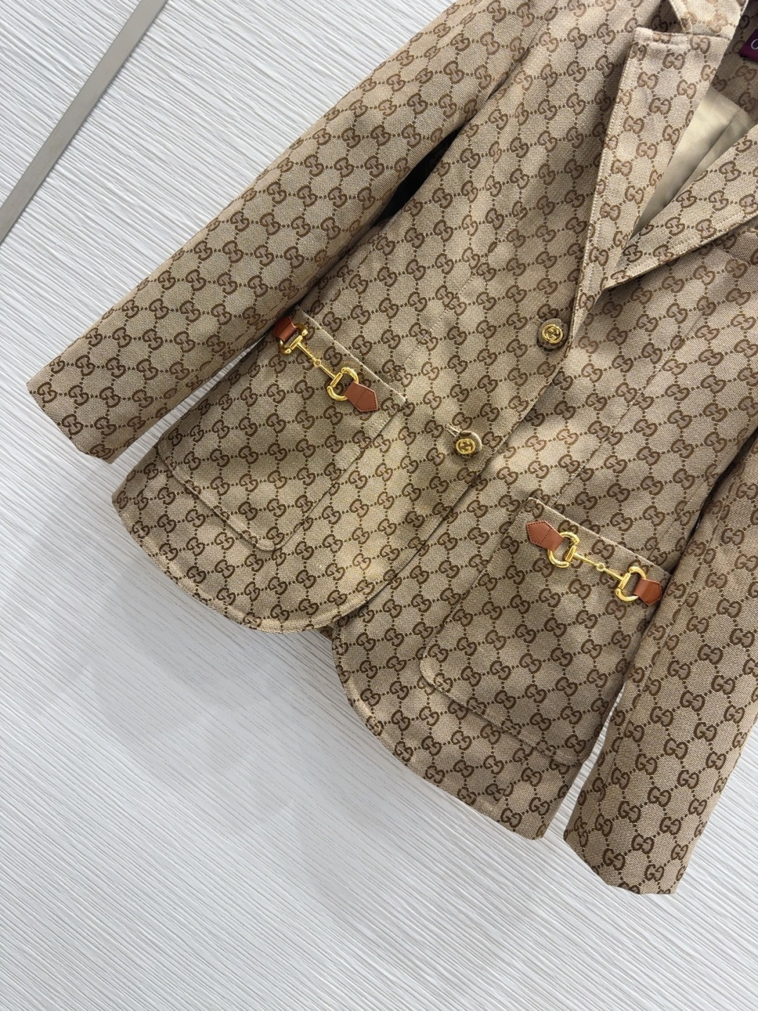 🛍️Gucc*👑2025FW新款外套 一眼爱上 高级手工坊系列款 非常高级的进口高密度质地 满身提花面料