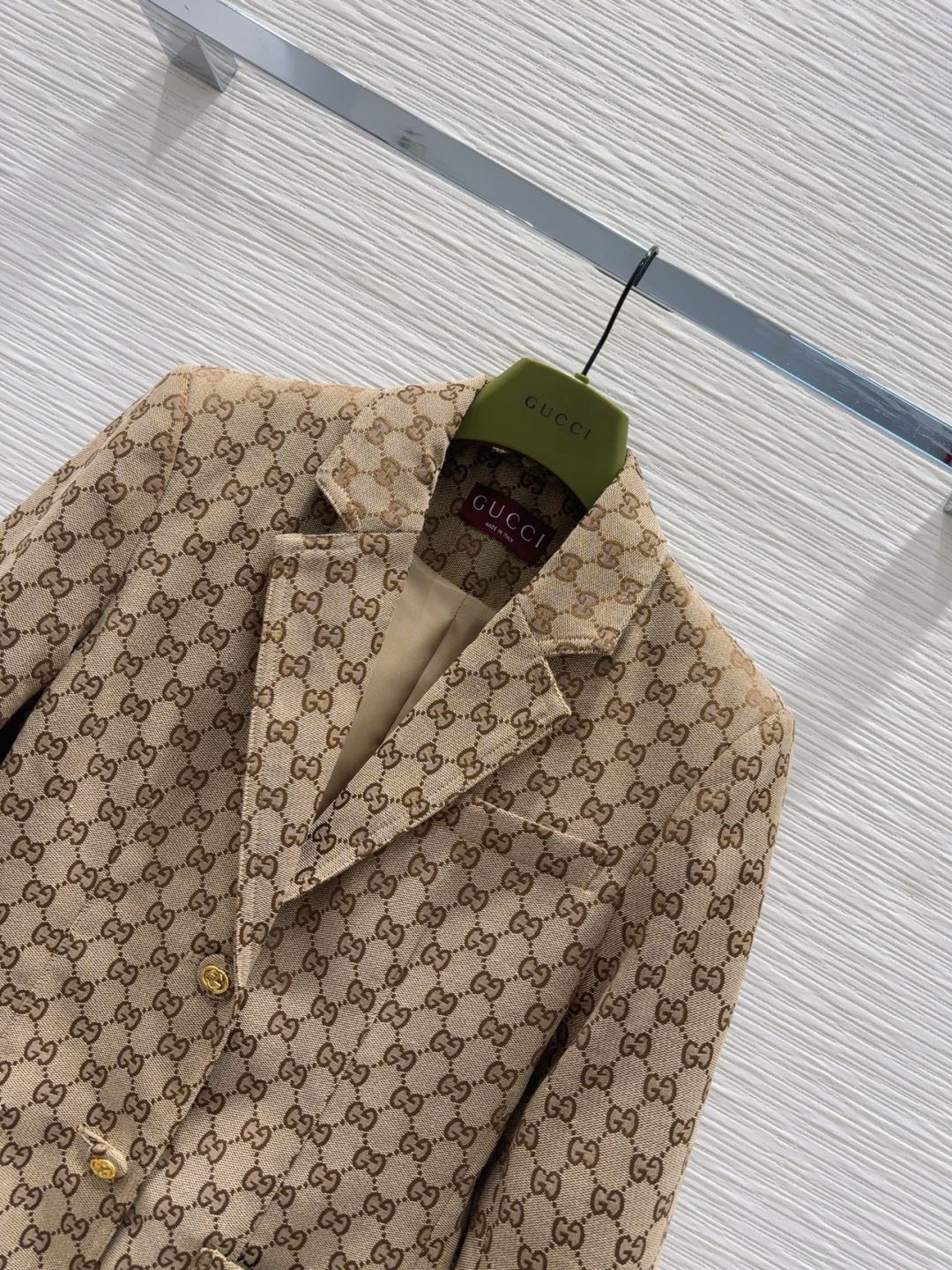 🛍️Gucc*👑2025FW新款外套 一眼爱上 高级手工坊系列款 非常高级的进口高密度质地 满身提花面料