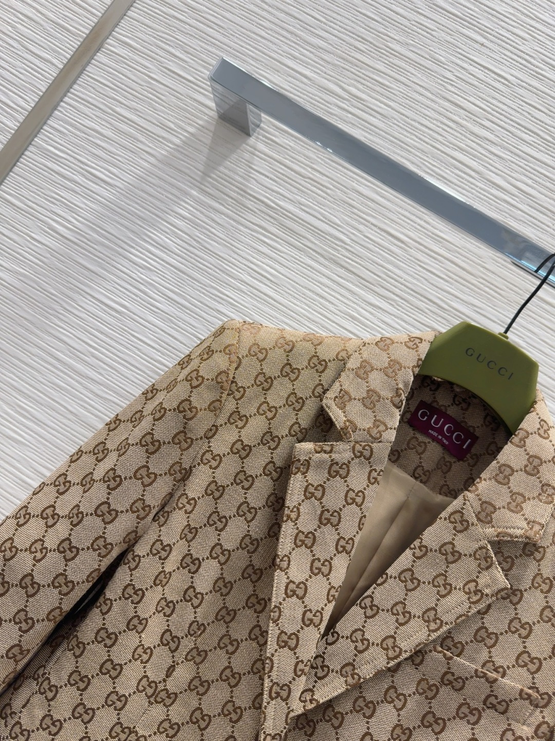 🛍️Gucc*👑2025FW新款外套 一眼爱上 高级手工坊系列款 非常高级的进口高密度质地 满身提花面料