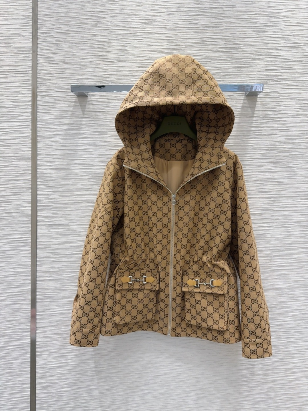 🛍️Gucc*👑2025FW新款外套 一眼就爱上 非常高级的进口高密度质地 双G提花面料 仔细看细节 上