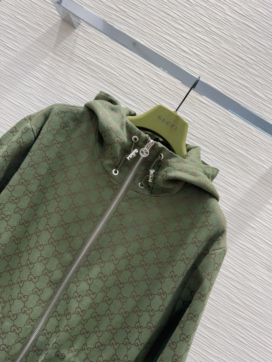 🛍️Gucc*👑2025FW新款外套 一眼就爱上 非常高级的进口高密度质地 双G提花面料 仔细看细节 上