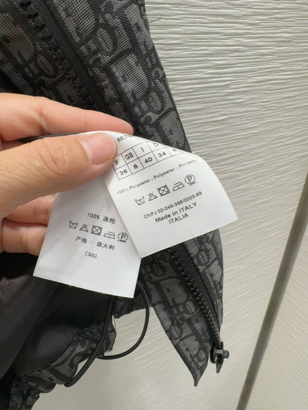 🛍️Christian Dio* 👑2025FW新款外套 印花面料 经典又有型 各种都能完美驾驭～高级成