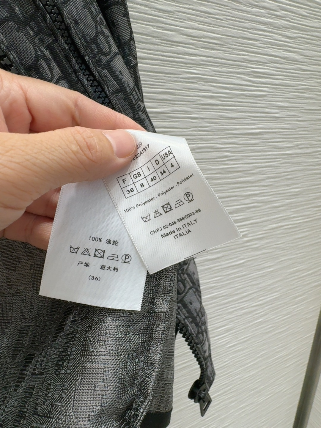 🛍️Christian Dio* 👑2025FW新款外套 印花面料 经典又有型 各种都能完美驾驭～高级成