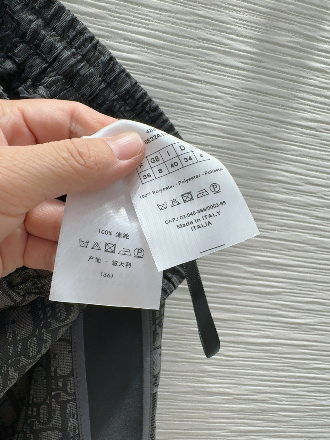 🛍️Christian Dio* 👑2025FW新款长裤 印花面料 经典又有型 各种都能完美驾驭～高级成