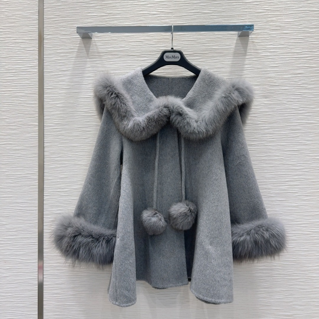 🛍️🛍️原单品质❤️渠道狠货❤️Max Mar*a👑双面羊绒大衣 高衣品的宝宝 30％羊绒+70％羊毛+