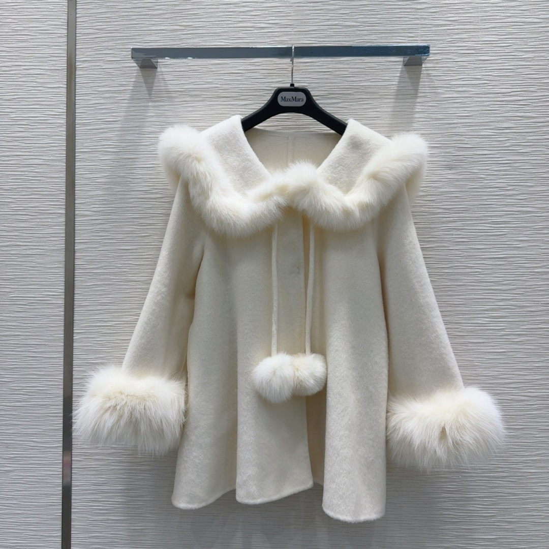 🛍️🛍️原单品质❤️渠道狠货❤️Max Mar*a👑双面羊绒大衣 高衣品的宝宝 30％羊绒+70％羊毛+