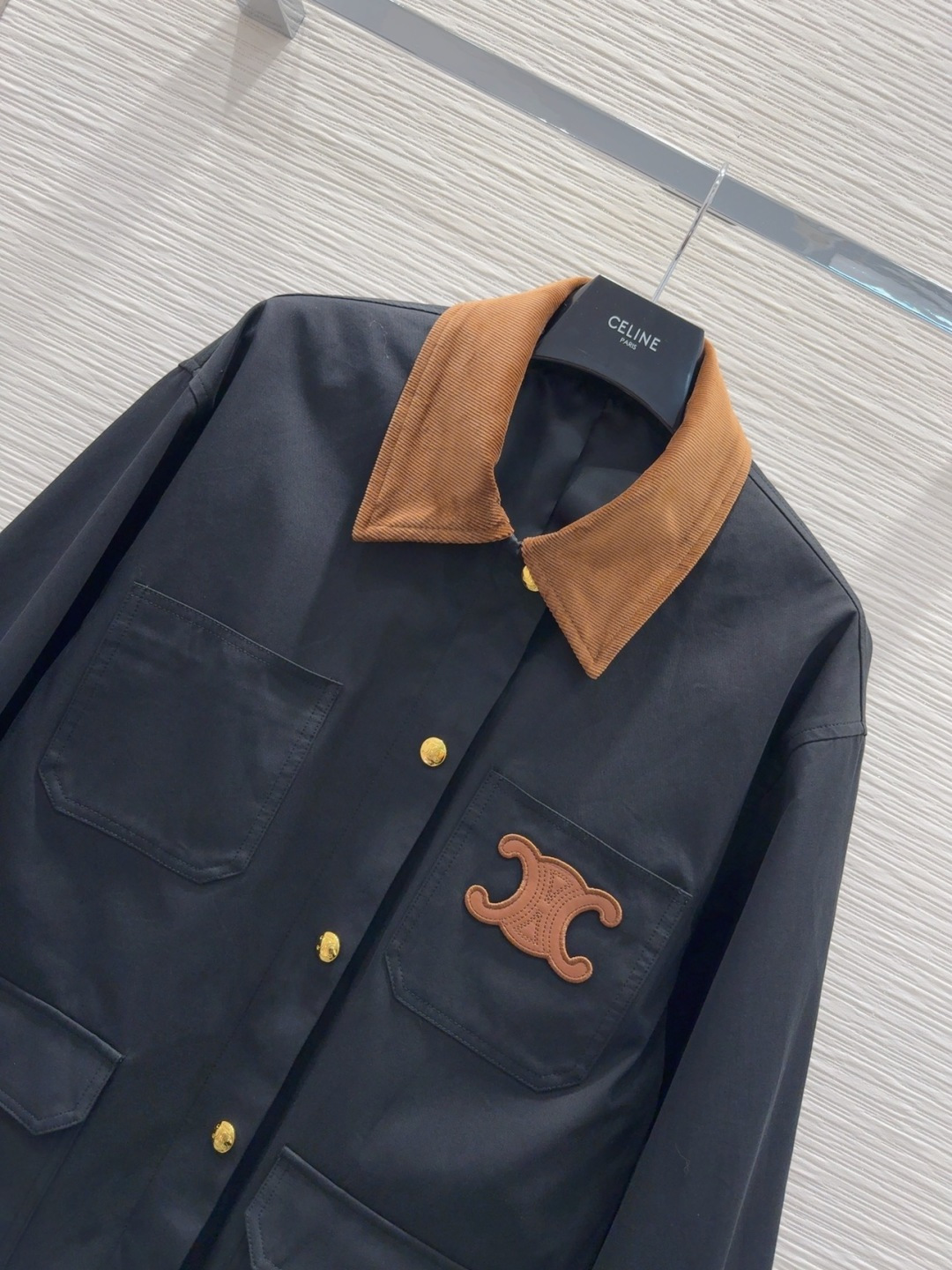 🛍️Celin*👑2025FW最新时尚外套 经典又有型 自带气场 面料质感很奈斯 时髦又高级 颜色超级正