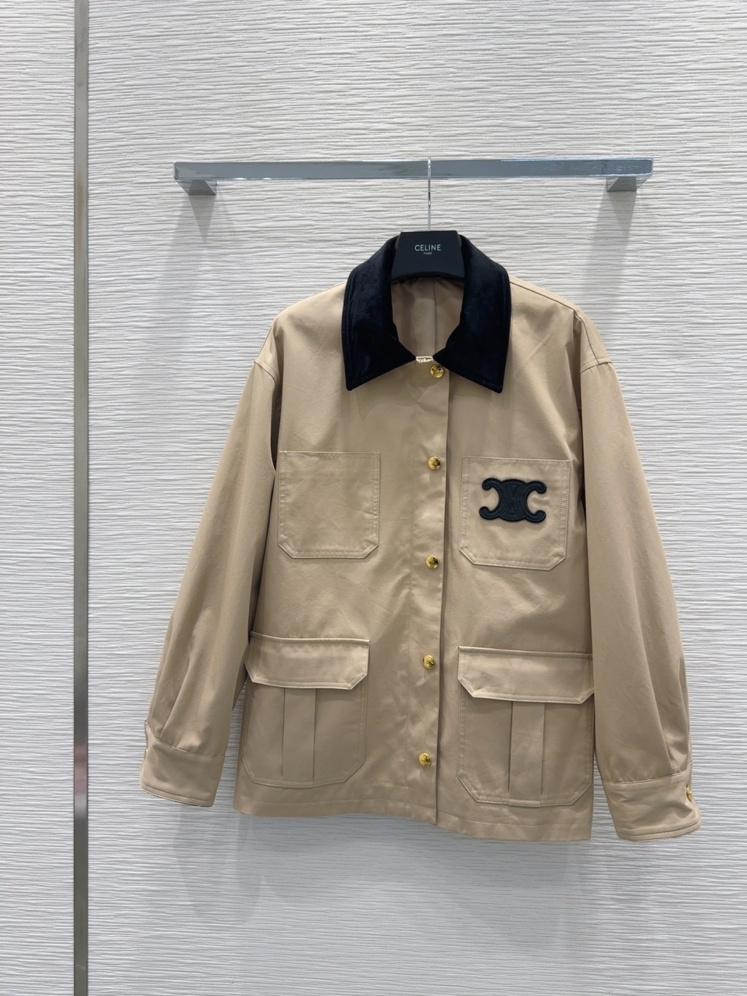🛍️Celin*👑2025FW最新时尚外套 经典又有型 自带气场 面料质感很奈斯 时髦又高级 颜色超级正