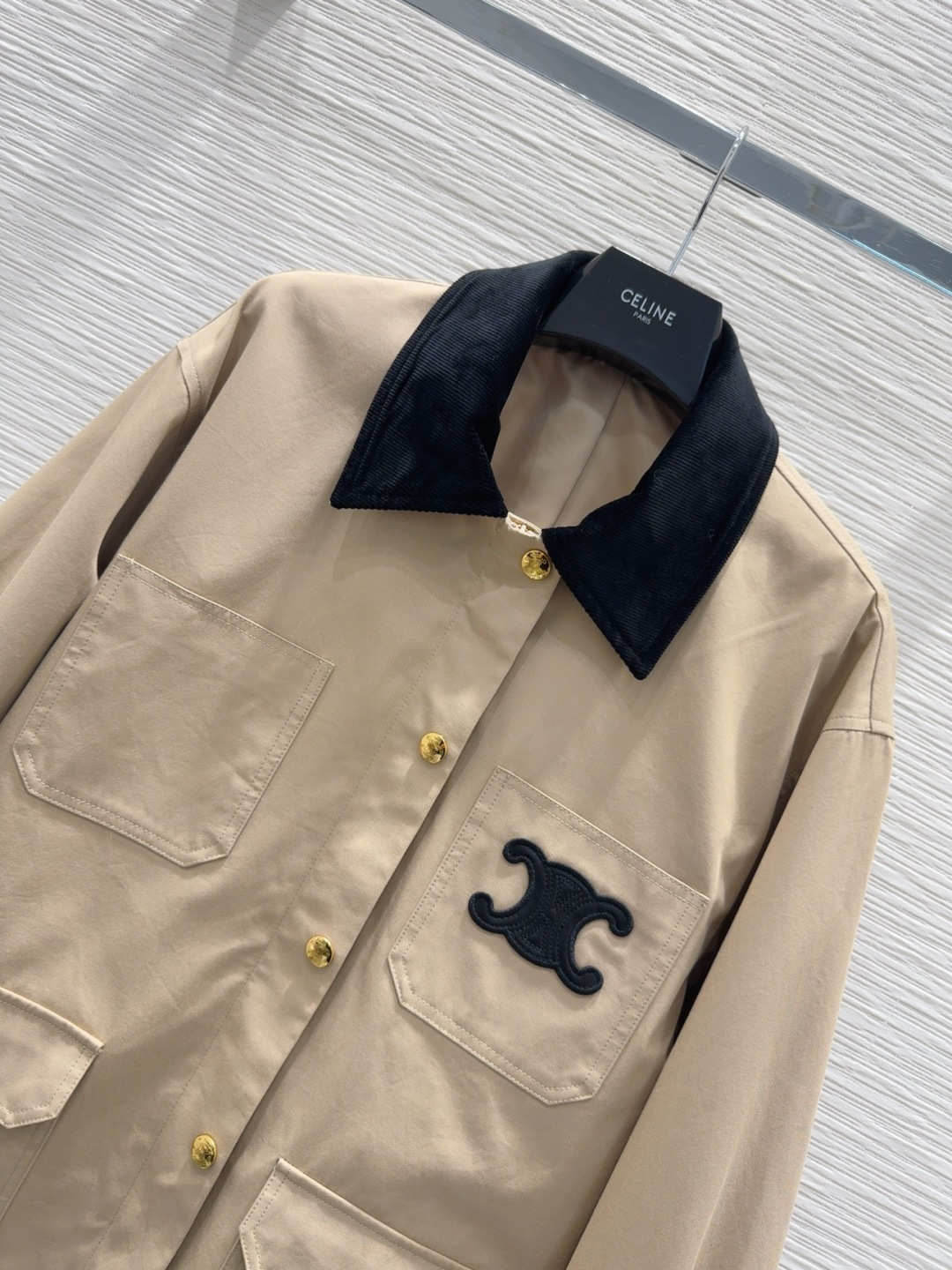 🛍️Celin*👑2025FW最新时尚外套 经典又有型 自带气场 面料质感很奈斯 时髦又高级 颜色超级正