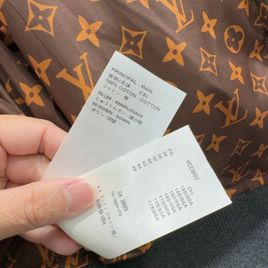 🛍️Louis Vuitt*o 👑2025FW新款羽绒服 整体保暖效果拉满，短款常规羽绒服 休闲时尚，经