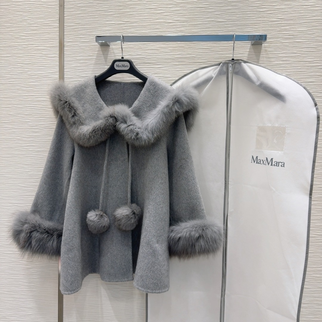 🛍️🛍️原单品质❤️渠道狠货❤️Max Mar*a👑双面羊绒大衣 高衣品的宝宝 30％羊绒+70％羊毛+