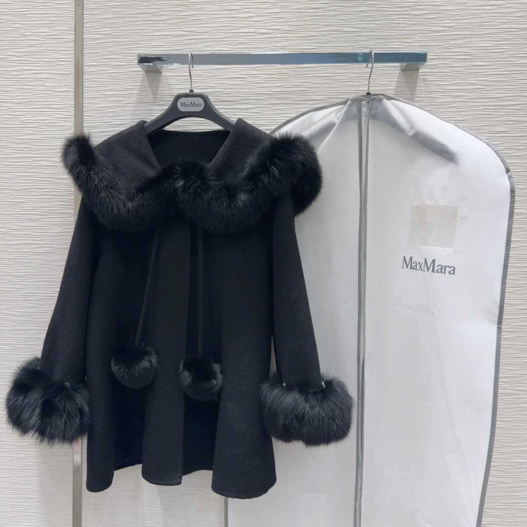 🛍️🛍️原单品质❤️渠道狠货❤️Max Mar*a👑双面羊绒大衣 高衣品的宝宝 30％羊绒+70％羊毛+