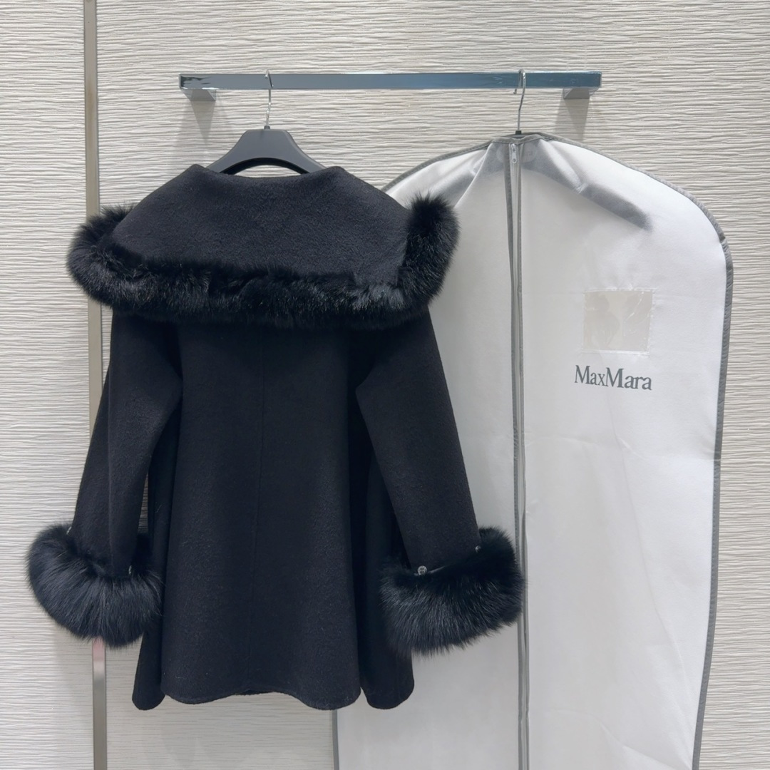 🛍️🛍️原单品质❤️渠道狠货❤️Max Mar*a👑双面羊绒大衣 高衣品的宝宝 30％羊绒+70％羊毛+