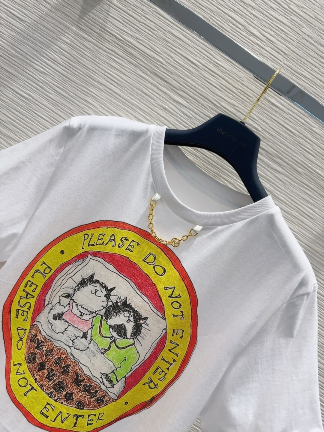 🛍️Louis Vuitto*👑2025FW新款T恤 密度很高手感超好 真的费劲心血的一款！！细节完美常