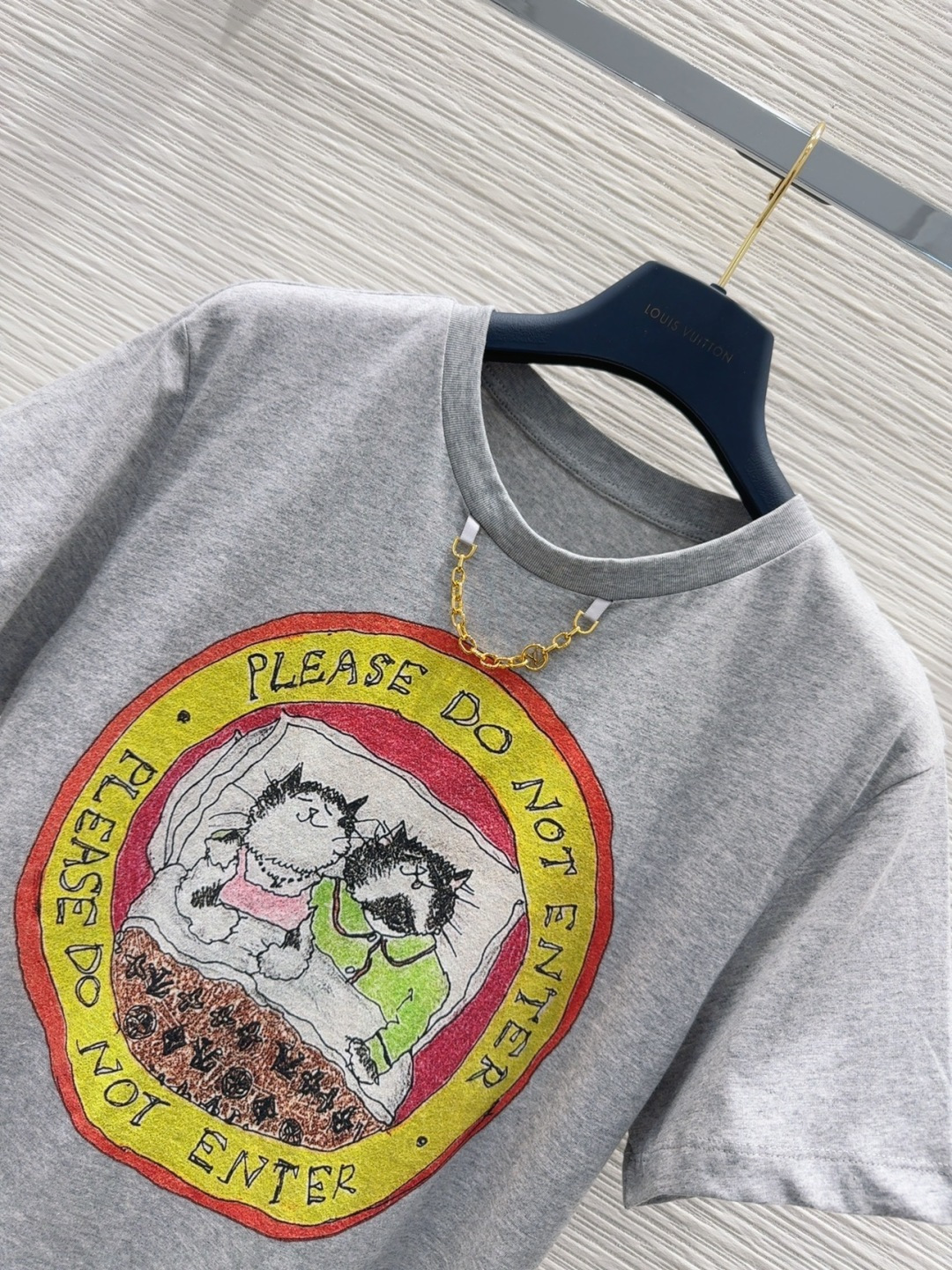 🛍️Louis Vuitto*👑2025FW新款T恤 密度很高手感超好 真的费劲心血的一款！！细节完美常