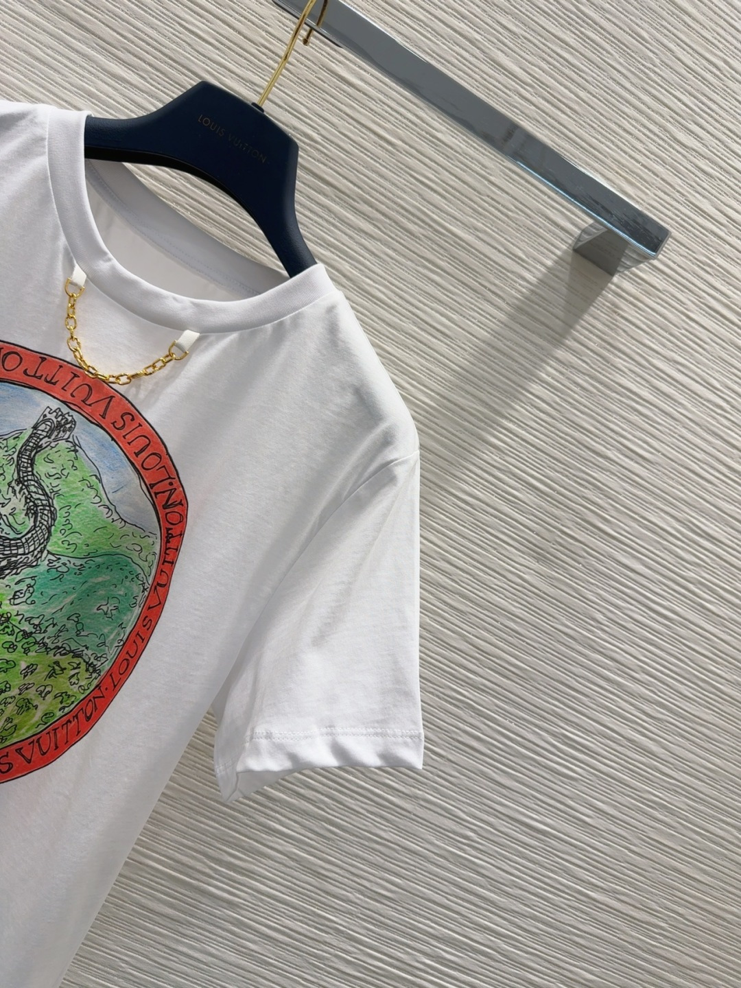 🛍️Louis Vuitto*👑2025FW新款T恤 密度很高手感超好 真的费劲心血的一款！！细节完美常
