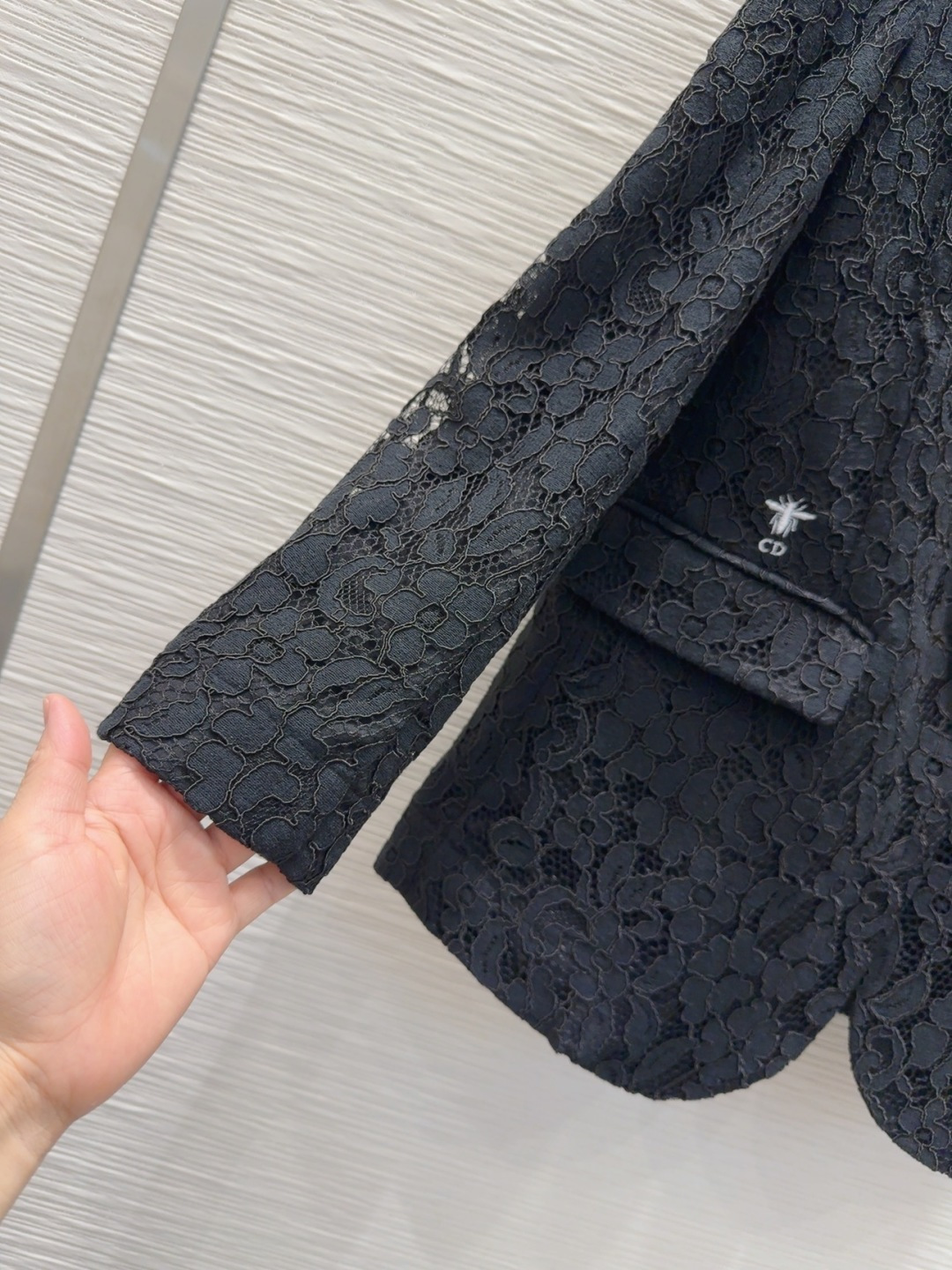 🛍️Christian Dio*👑 2025FW新款外套❤️水溶蕾丝 一眼低调 细看惊艳的一款 水溶花 