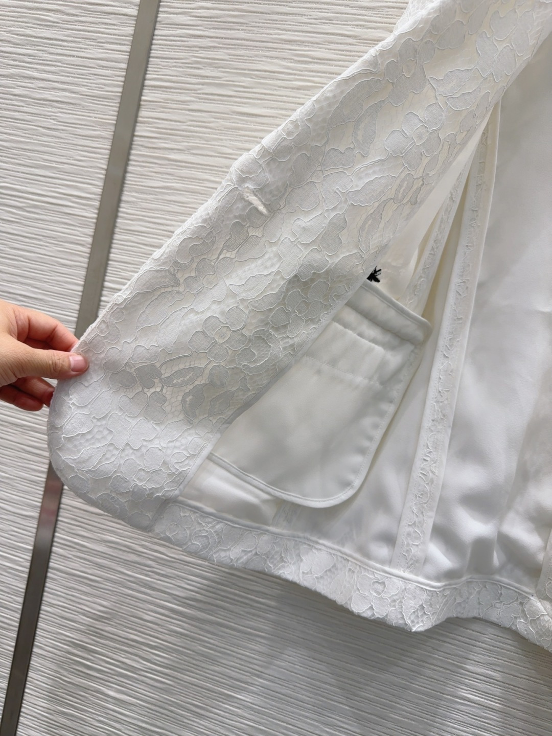 🛍️Christian Dio*👑 2025FW新款外套❤️水溶蕾丝 一眼低调 细看惊艳的一款 水溶花 