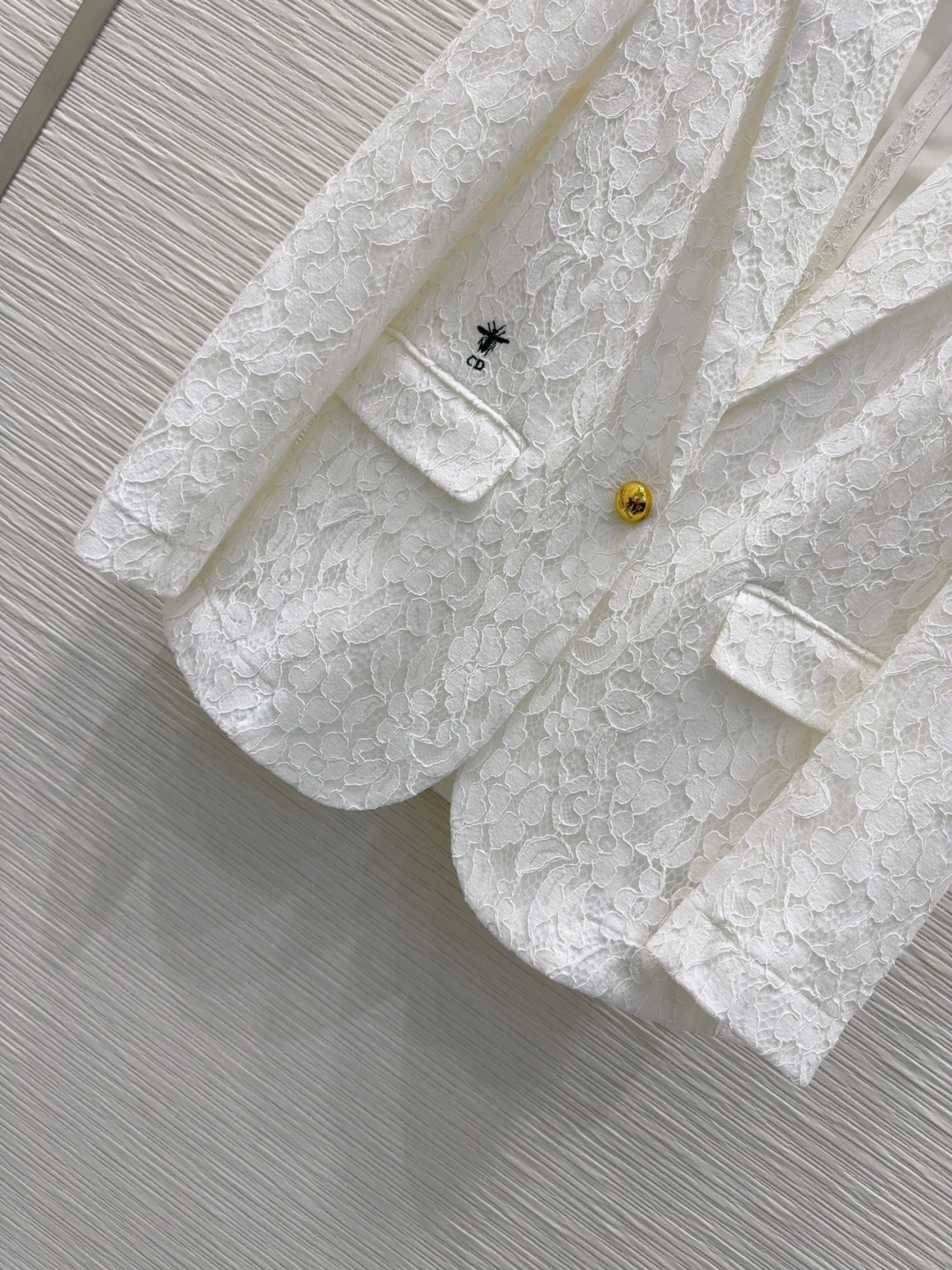 🛍️Christian Dio*👑 2025FW新款外套❤️水溶蕾丝 一眼低调 细看惊艳的一款 水溶花 