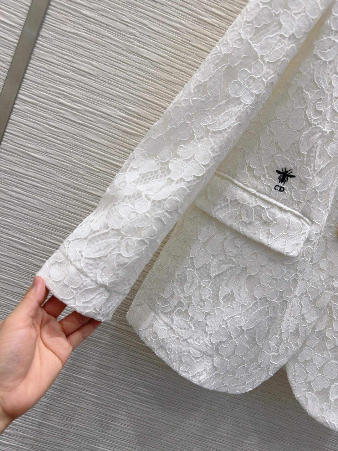 🛍️Christian Dio*👑 2025FW新款外套❤️水溶蕾丝 一眼低调 细看惊艳的一款 水溶花 