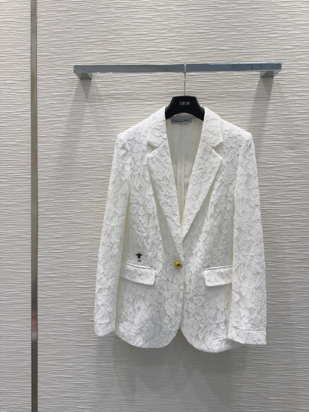 🛍️Christian Dio*👑 2025FW新款外套❤️水溶蕾丝 一眼低调 细看惊艳的一款 水溶花 