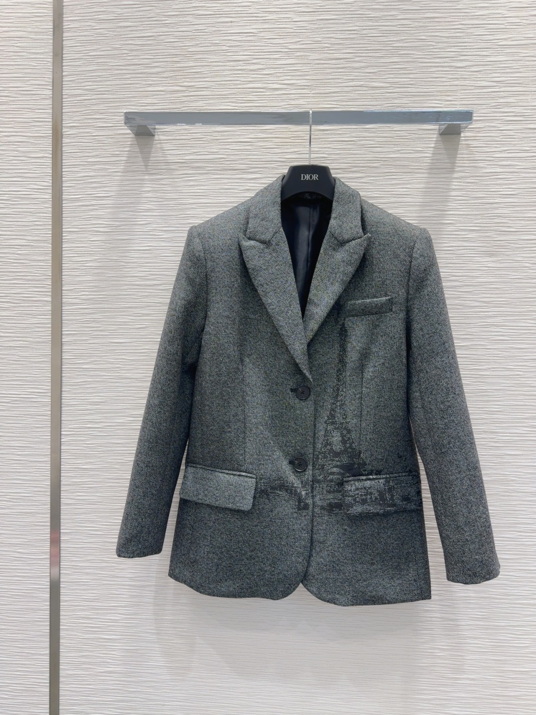 🛍️ Christian Dio* 👑2025FW新款 50%羊毛 简洁大气的西装外套 非常高级的进口质