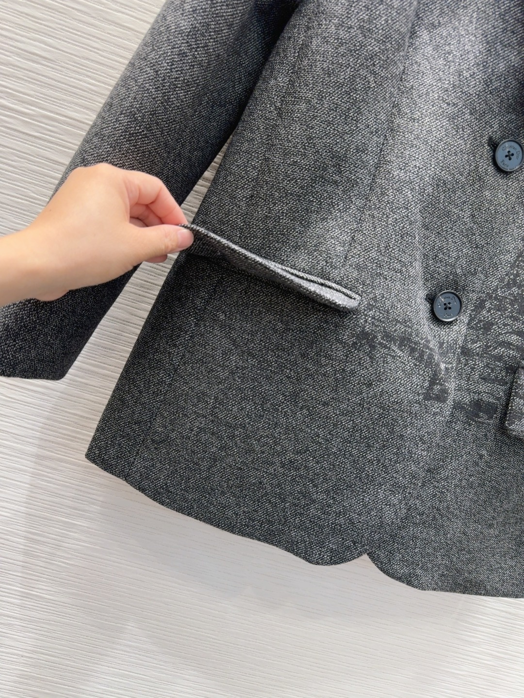 🛍️ Christian Dio* 👑2025FW新款 50%羊毛 简洁大气的西装外套 非常高级的进口质