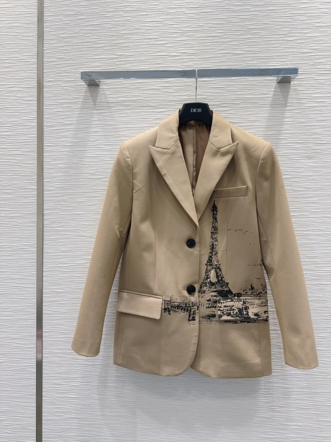 🛍️ Christian Dio* 👑2025FW新款 50%羊毛 简洁大气的西装外套 非常高级的进口质