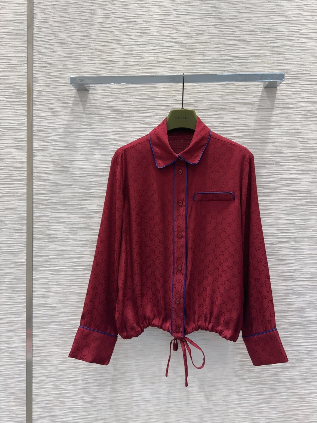 🛍️ Gucc* 👑2025FW新款套装 人丝提花 经典又有型 各种都能完美驾驭～高级成衣做法，细节美到