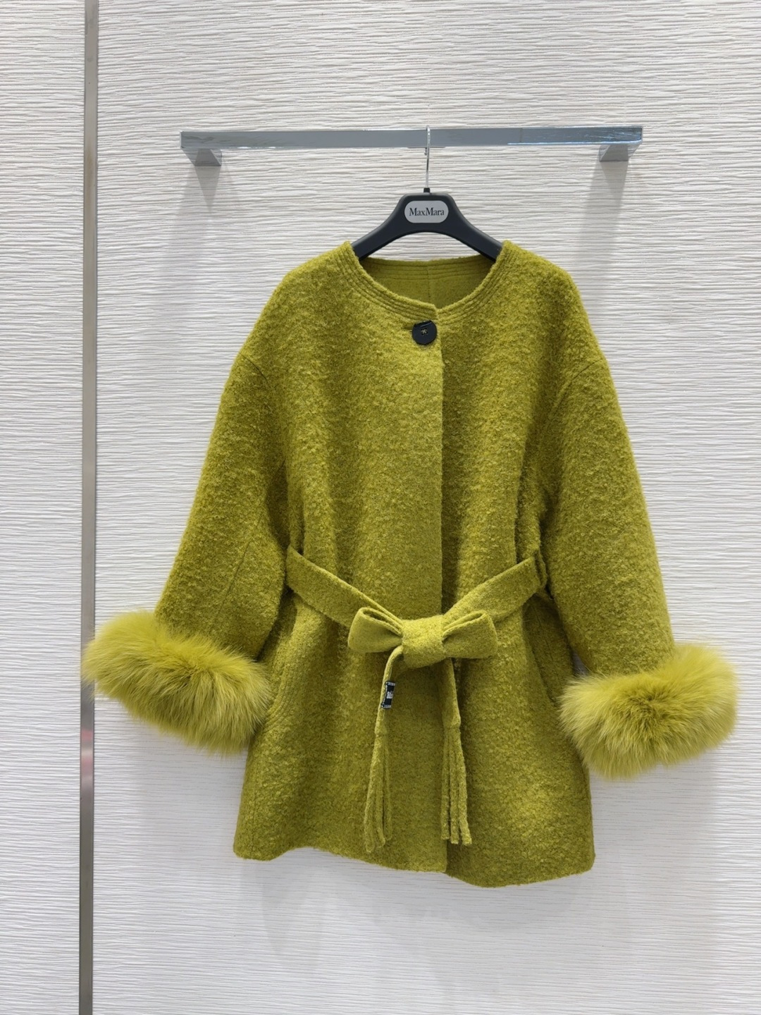 🛍️🛍️原单品质❤️渠道狠货❤️Max Mar*a👑双面羊毛大衣 高衣品的宝宝 100%羊毛+可拆卸狐狸