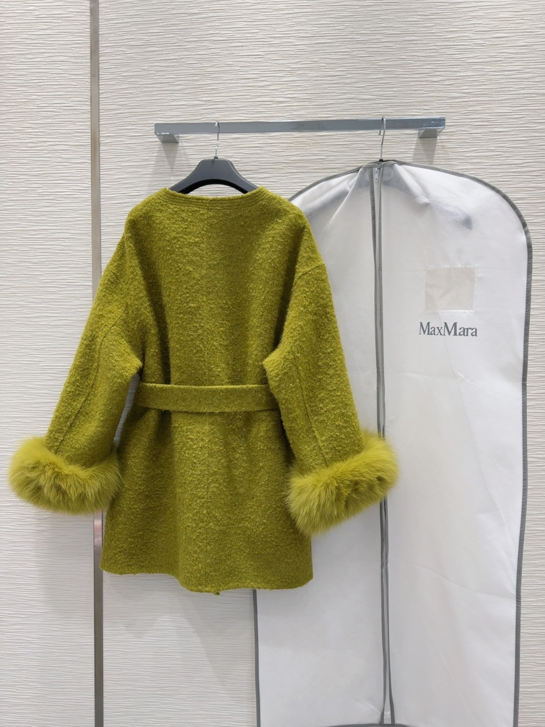 🛍️🛍️原单品质❤️渠道狠货❤️Max Mar*a👑双面羊毛大衣 高衣品的宝宝 100%羊毛+可拆卸狐狸