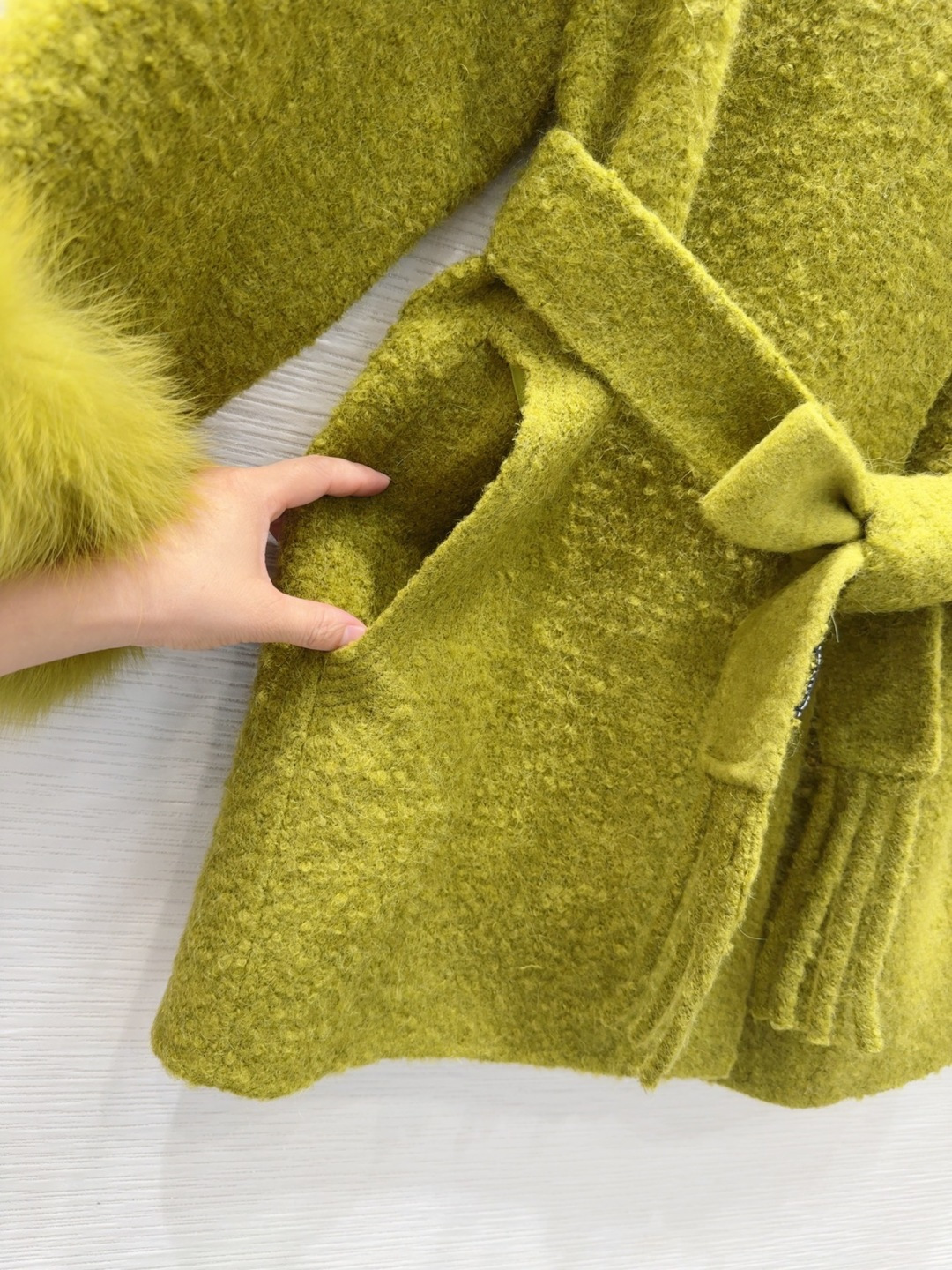 🛍️🛍️原单品质❤️渠道狠货❤️Max Mar*a👑双面羊毛大衣 高衣品的宝宝 100%羊毛+可拆卸狐狸