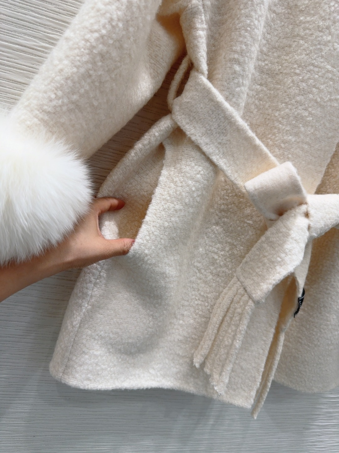 🛍️🛍️原单品质❤️渠道狠货❤️Max Mar*a👑双面羊毛大衣 高衣品的宝宝 100%羊毛+可拆卸狐狸