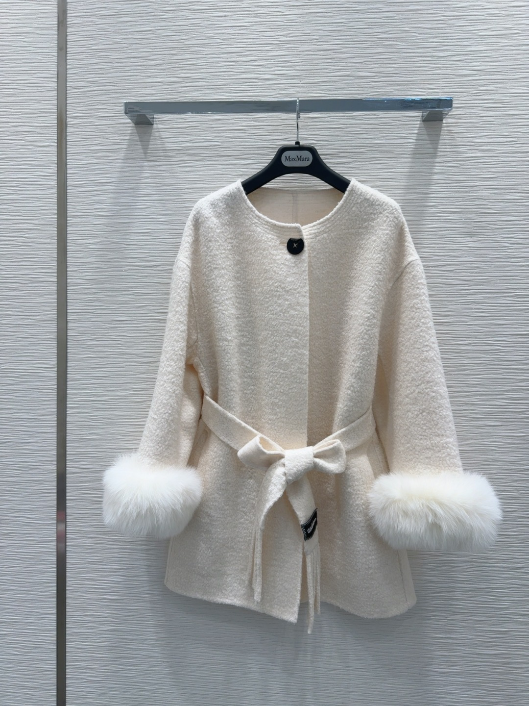 🛍️🛍️原单品质❤️渠道狠货❤️Max Mar*a👑双面羊毛大衣 高衣品的宝宝 100%羊毛+可拆卸狐狸