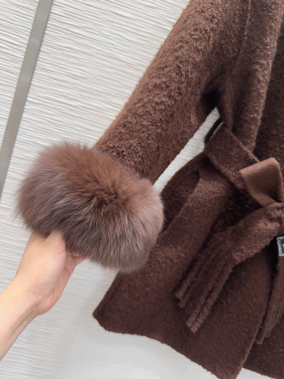 🛍️🛍️原单品质❤️渠道狠货❤️Max Mar*a👑双面羊毛大衣 高衣品的宝宝 100%羊毛+可拆卸狐狸