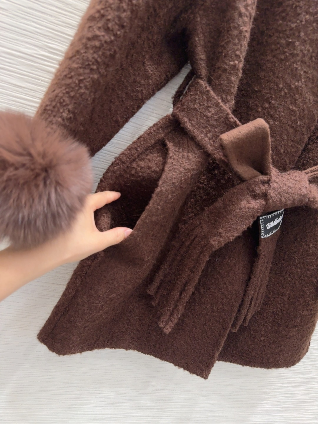 🛍️🛍️原单品质❤️渠道狠货❤️Max Mar*a👑双面羊毛大衣 高衣品的宝宝 100%羊毛+可拆卸狐狸