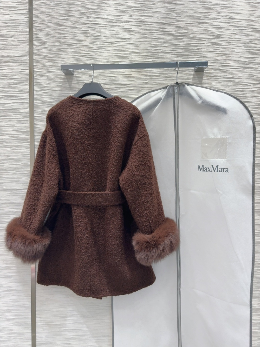 🛍️🛍️原单品质❤️渠道狠货❤️Max Mar*a👑双面羊毛大衣 高衣品的宝宝 100%羊毛+可拆卸狐狸