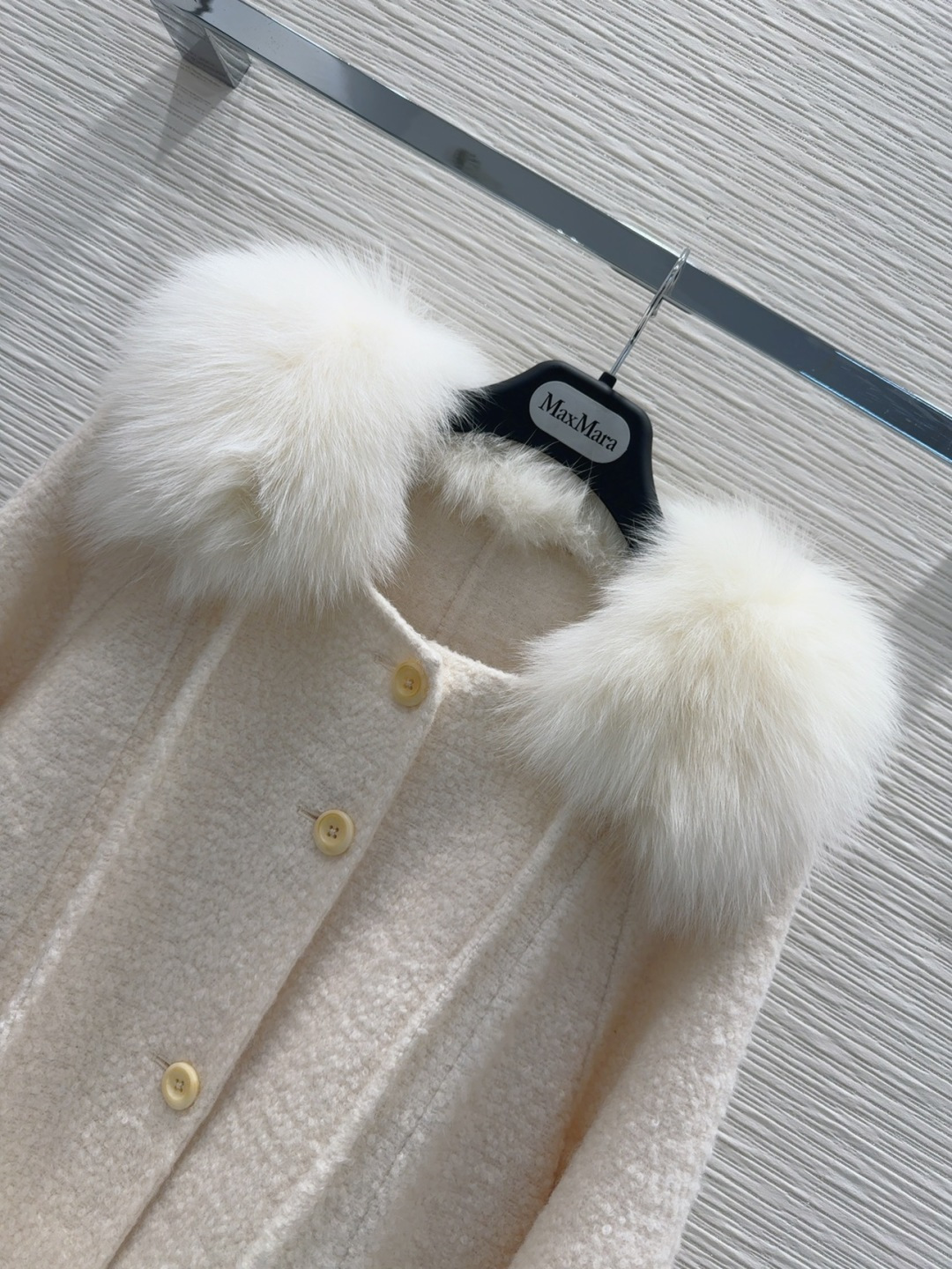 🛍️🛍️原单品质❤️渠道狠货❤️Max Mar*a👑双面羊毛大衣 高衣品的宝宝 100%羊毛+可拆卸狐狸