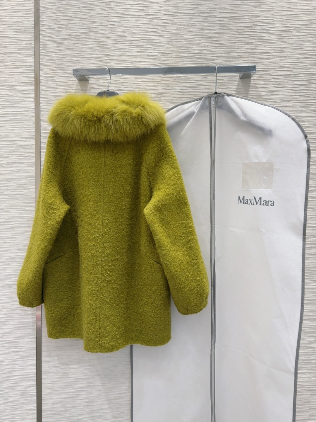 🛍️🛍️原单品质❤️渠道狠货❤️Max Mar*a👑双面羊毛大衣 高衣品的宝宝 100%羊毛+可拆卸狐狸