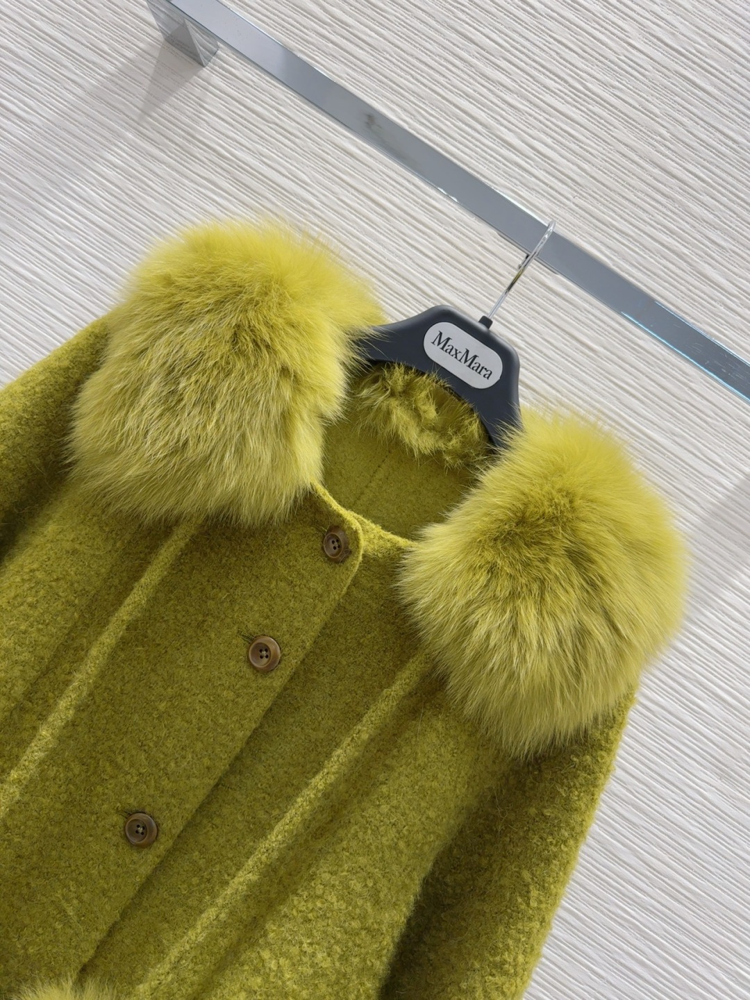 🛍️🛍️原单品质❤️渠道狠货❤️Max Mar*a👑双面羊毛大衣 高衣品的宝宝 100%羊毛+可拆卸狐狸