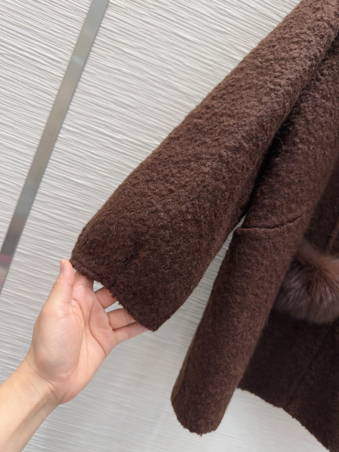 🛍️🛍️原单品质❤️渠道狠货❤️Max Mar*a👑双面羊毛大衣 高衣品的宝宝 100%羊毛+可拆卸狐狸