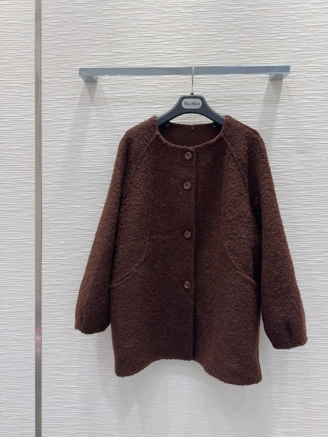 🛍️🛍️原单品质❤️渠道狠货❤️Max Mar*a👑双面羊毛大衣 高衣品的宝宝 100%羊毛+可拆卸狐狸