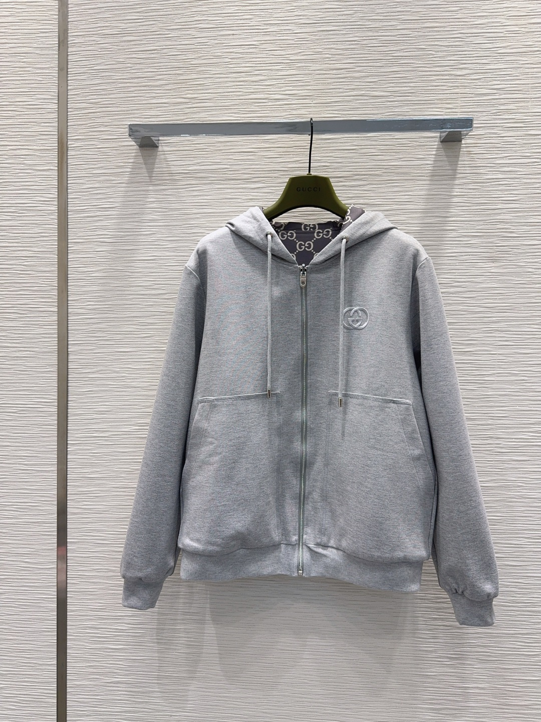 Gucci 2025FW Women's Reversible Hoodie Set - Stylish and Elegant