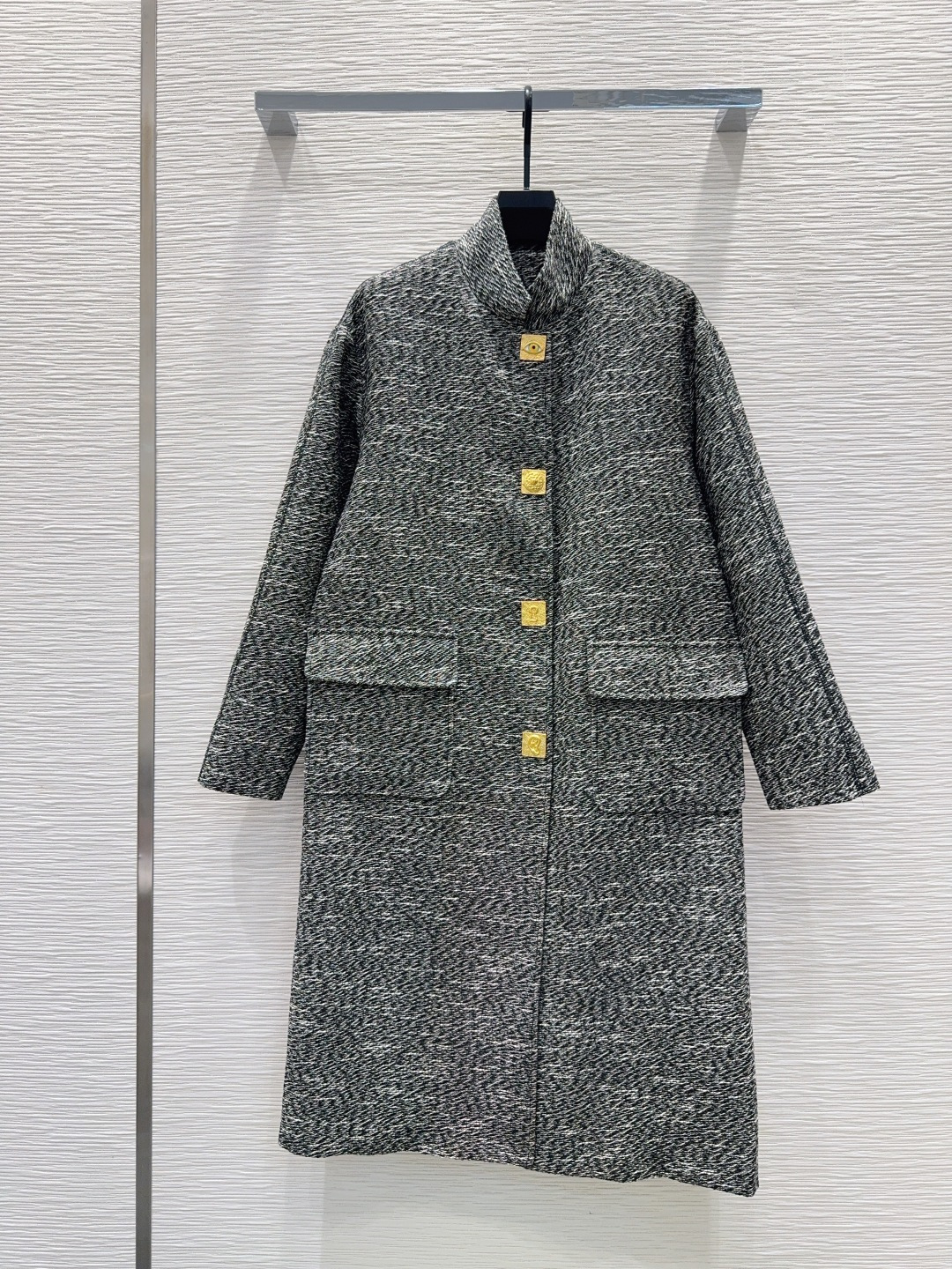 🛍️Schiapare*lli👑2025FW新款长外套 英伦风气质 经典款设计 上身精致又干练得体，搭配