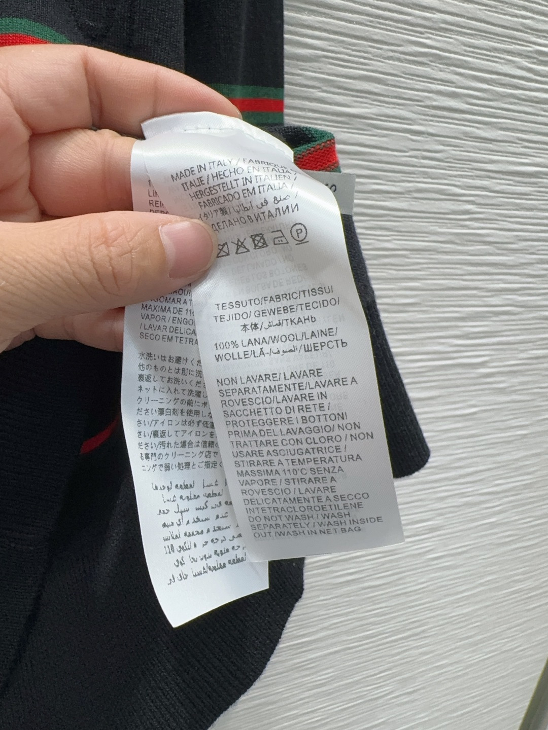 🛍️Gucc*👑2025FW新品 经典毛衣 100%羊毛 质感细腻软糯。经典减龄单品！版型不挑人上身巨显