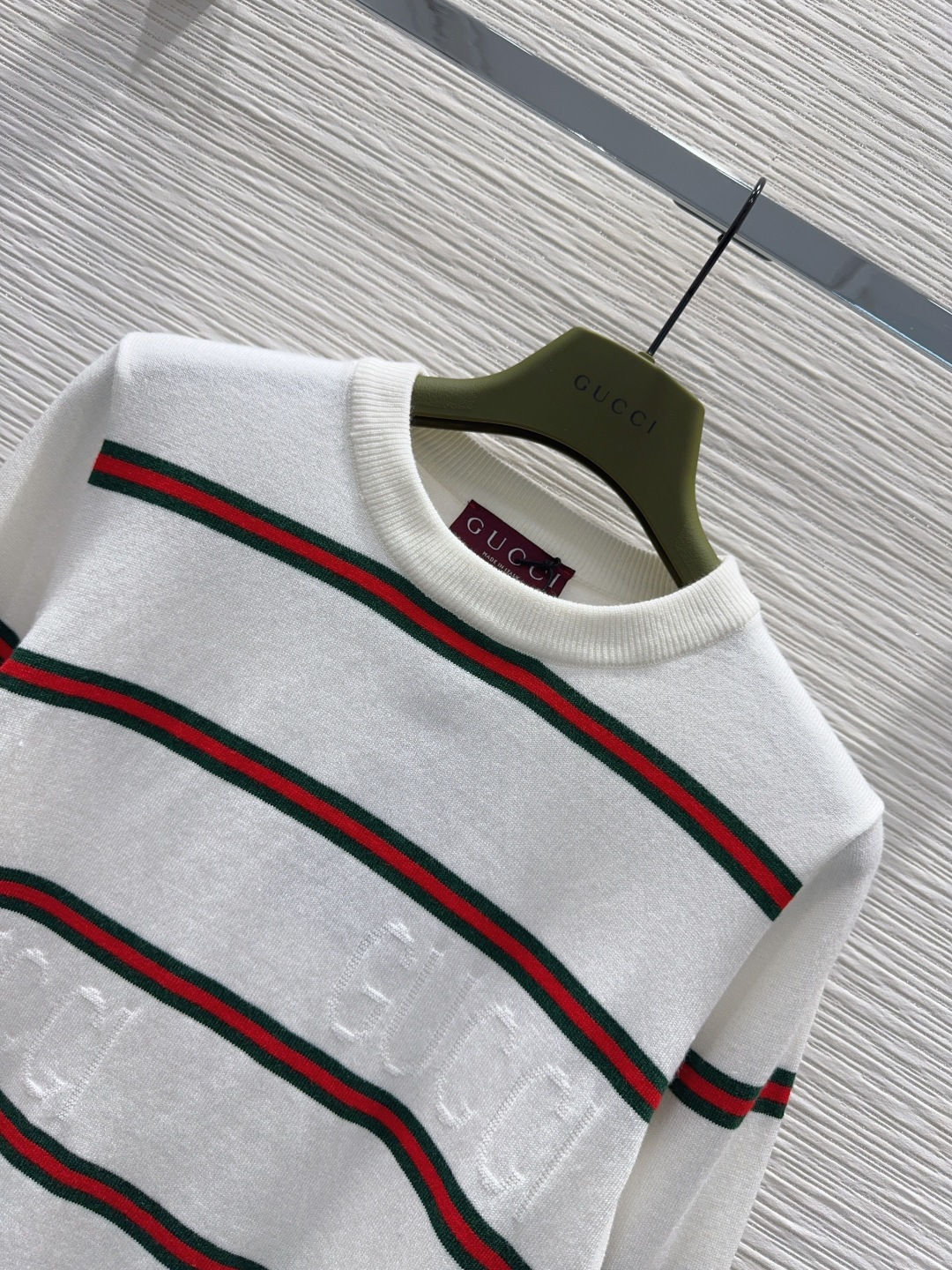 🛍️Gucc*👑2025FW新品 经典毛衣 100%羊毛 质感细腻软糯。经典减龄单品！版型不挑人上身巨显