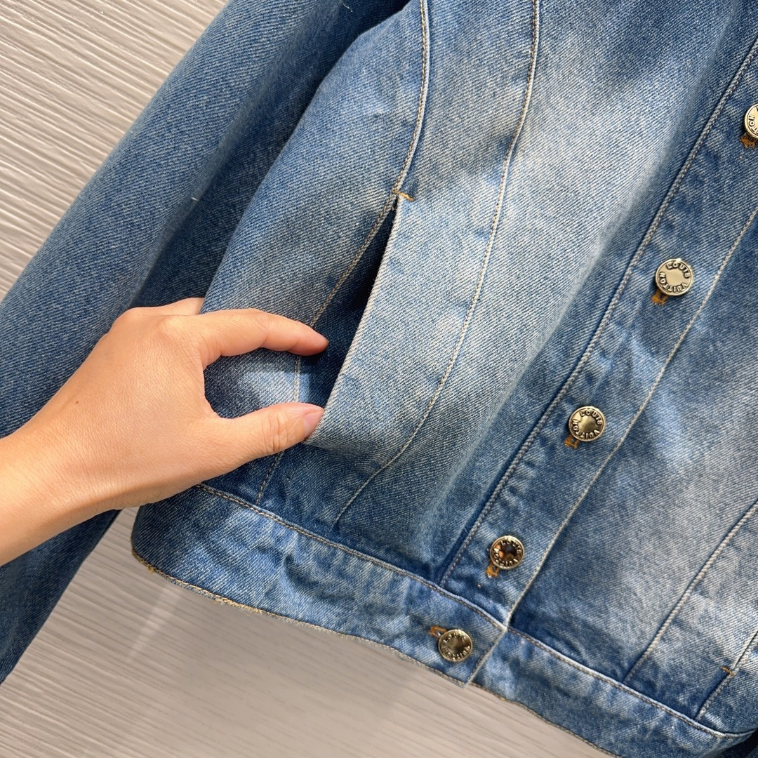 🛍️Louis Vuitto*👑2025FW新款 高版出品~超时髦新款丹宁牛仔 酵洗个性色调上身又酷又飒