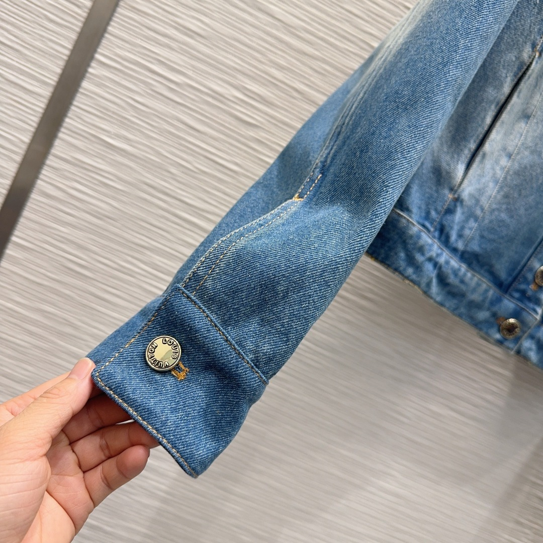 🛍️Louis Vuitto*👑2025FW新款 高版出品~超时髦新款丹宁牛仔 酵洗个性色调上身又酷又飒