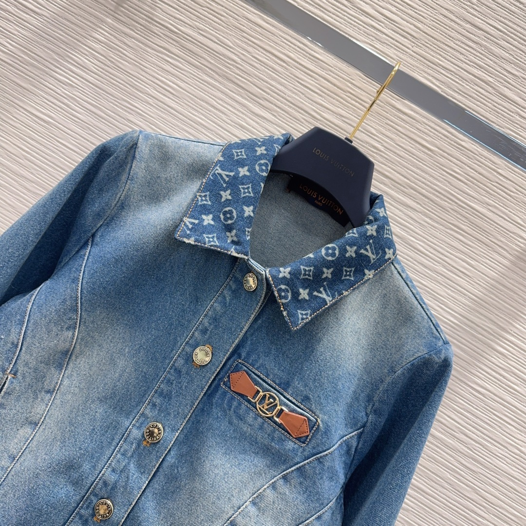 🛍️Louis Vuitto*👑2025FW新款 高版出品~超时髦新款丹宁牛仔 酵洗个性色调上身又酷又飒