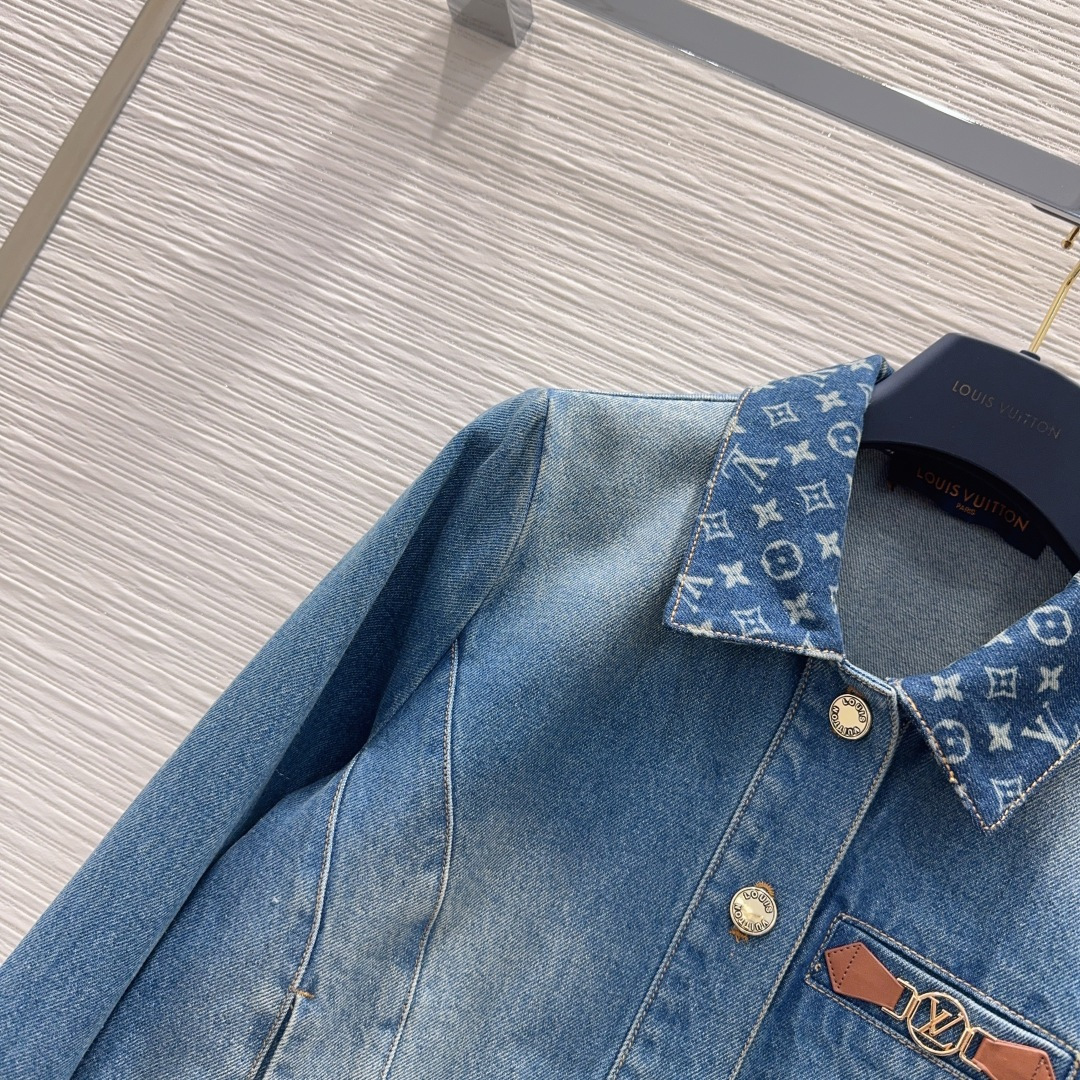 🛍️Louis Vuitto*👑2025FW新款 高版出品~超时髦新款丹宁牛仔 酵洗个性色调上身又酷又飒